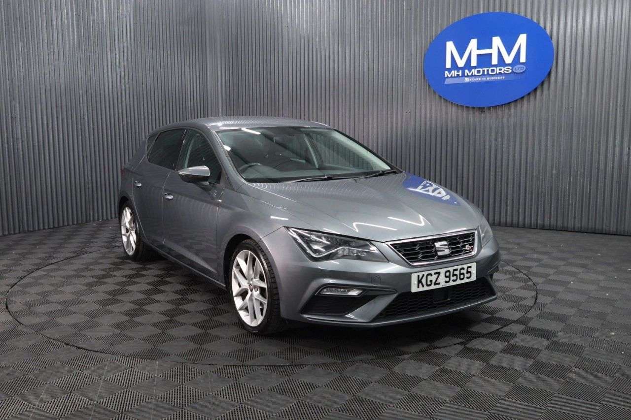 A 2018 SEAT LEON 1.4 TSI FR Technology Hatchback 5dr Petrol Manual Euro 6 (s/s) (125 ps) EAS A 2018 SEAT LEON 1.4 TSI FR Technology Hatchback 5dr Petrol Manual Euro 6 (s/s) (125 ps) EAS