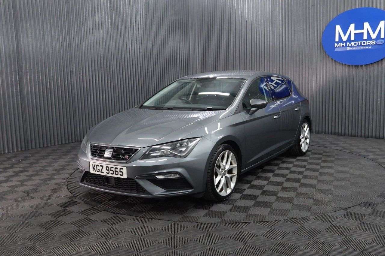A 2018 SEAT LEON 1.4 TSI FR Technology Hatchback 5dr Petrol Manual Euro 6 (s/s) (125 ps) EAS A 2018 SEAT LEON 1.4 TSI FR Technology Hatchback 5dr Petrol Manual Euro 6 (s/s) (125 ps) EAS