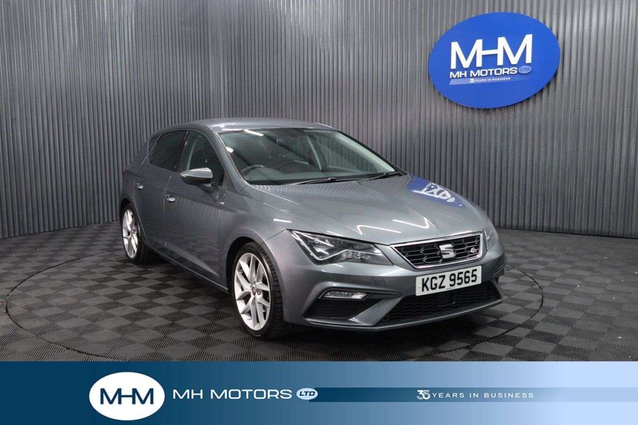 A 2018 SEAT LEON 1.4 TSI FR Technology Hatchback 5dr Petrol Manual Euro 6 (s/s) (125 ps) EAS A 2018 SEAT LEON 1.4 TSI FR Technology Hatchback 5dr Petrol Manual Euro 6 (s/s) (125 ps) EAS