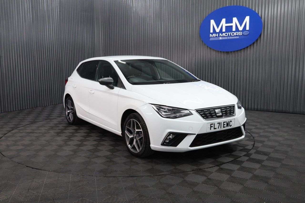 A 2021 SEAT IBIZA 1.0 TSI XCELLENCE Hatchback 5dr Petrol Manual Euro 6 (s/s) (110 ps) FULL YE A 2021 SEAT IBIZA 1.0 TSI XCELLENCE Hatchback 5dr Petrol Manual Euro 6 (s/s) (110 ps) FULL YE