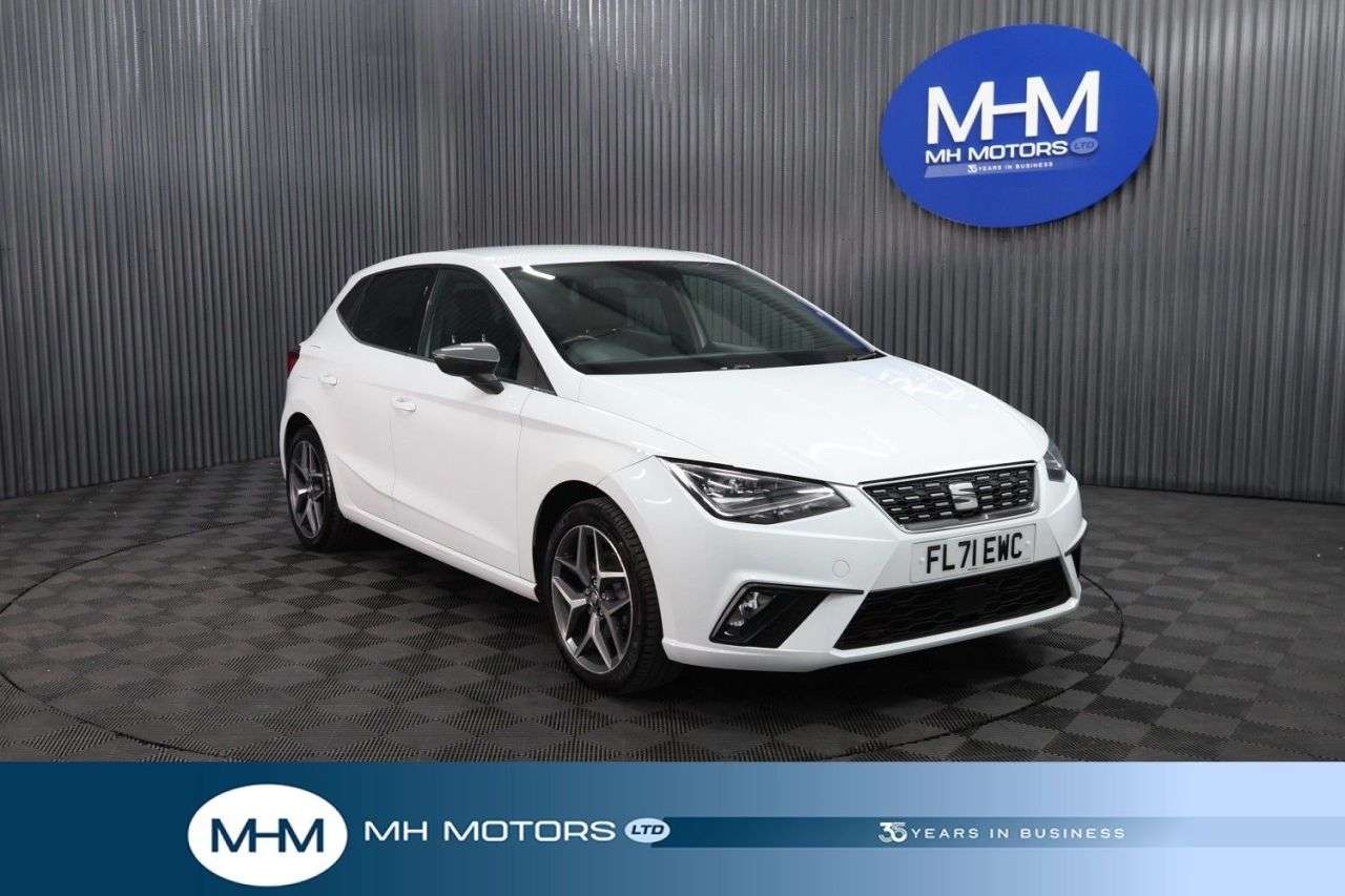A 2021 SEAT IBIZA 1.0 TSI XCELLENCE Hatchback 5dr Petrol Manual Euro 6 (s/s) (110 ps) FULL YE A 2021 SEAT IBIZA 1.0 TSI XCELLENCE Hatchback 5dr Petrol Manual Euro 6 (s/s) (110 ps) FULL YE