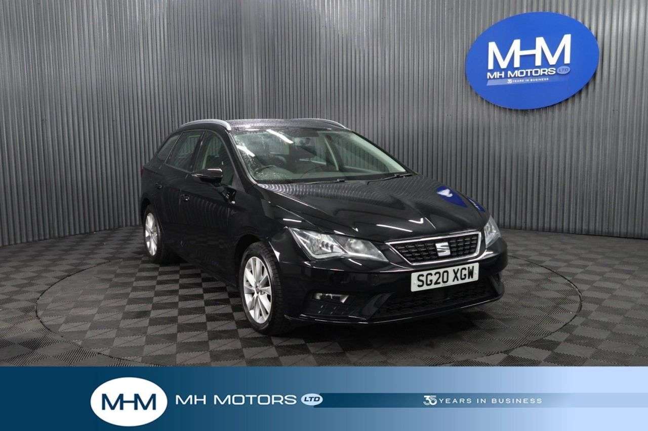 A 2020 SEAT LEON 1.6 TDI SE Estate 5dr Diesel Manual Euro 6 (s/s) (115 ps) LONG MOT / LOW IN A 2020 SEAT LEON 1.6 TDI SE Estate 5dr Diesel Manual Euro 6 (s/s) (115 ps) LONG MOT / LOW IN