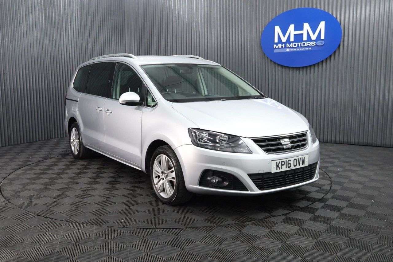 A 2016 SEAT ALHAMBRA 2.0 TDI SE MPV 5dr Diesel Manual Euro 6 (s/s) (150 ps) LONG MOT / PARKING S A 2016 SEAT ALHAMBRA 2.0 TDI SE MPV 5dr Diesel Manual Euro 6 (s/s) (150 ps) LONG MOT / PARKING S