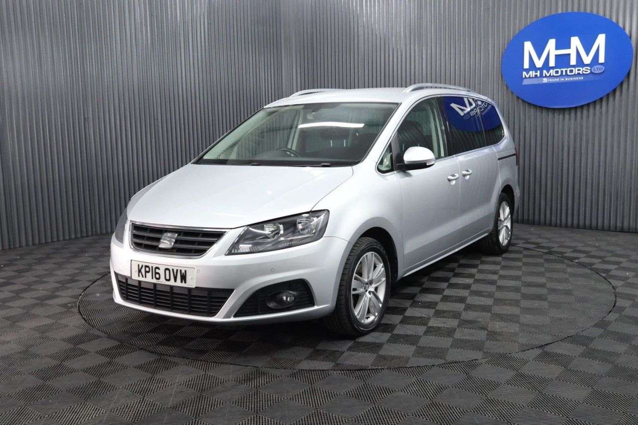 A 2016 SEAT ALHAMBRA 2.0 TDI SE MPV 5dr Diesel Manual Euro 6 (s/s) (150 ps) LONG MOT / PARKING S A 2016 SEAT ALHAMBRA 2.0 TDI SE MPV 5dr Diesel Manual Euro 6 (s/s) (150 ps) LONG MOT / PARKING S