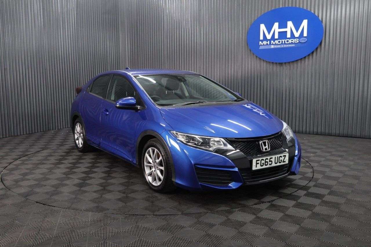 A 2015 HONDA CIVIC 1.6 i-DTEC S (Navi) Hatchback 5dr Diesel Manual Euro 5 (s/s) (120 ps) ONLY A 2015 HONDA CIVIC 1.6 i-DTEC S (Navi) Hatchback 5dr Diesel Manual Euro 5 (s/s) (120 ps) ONLY