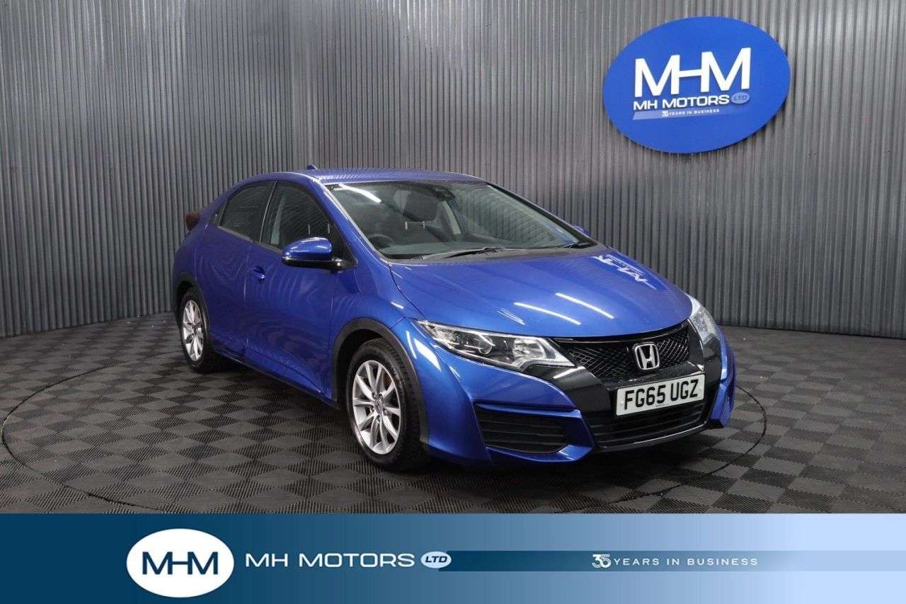 A 2015 HONDA CIVIC 1.6 i-DTEC S (Navi) Hatchback 5dr Diesel Manual Euro 5 (s/s) (120 ps) ONLY A 2015 HONDA CIVIC 1.6 i-DTEC S (Navi) Hatchback 5dr Diesel Manual Euro 5 (s/s) (120 ps) ONLY