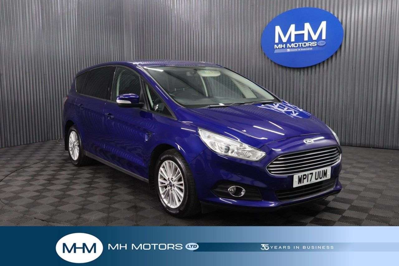 A 2017 FORD S-MAX 2.0 TDCi Zetec MPV 5dr Diesel Manual Euro 6 (s/s) (150 ps) GOOD MOTR / REAR A 2017 FORD S-MAX 2.0 TDCi Zetec MPV 5dr Diesel Manual Euro 6 (s/s) (150 ps) GOOD MOTR / REAR