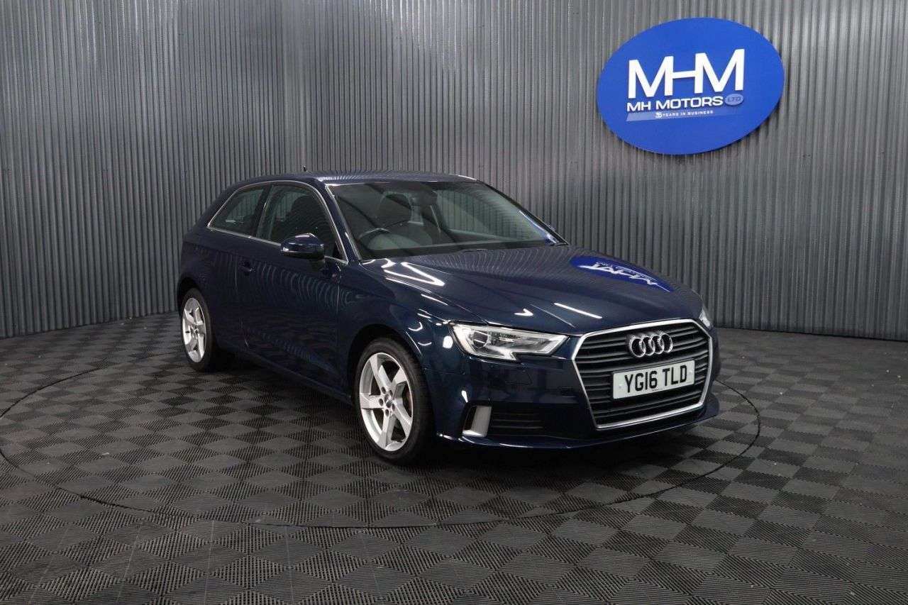 A 2016 AUDI A3 1.6 TDI Sport Hatchback 3dr Diesel Manual Euro 6 (s/s) (110 ps) GOOD SERVIC A 2016 AUDI A3 1.6 TDI Sport Hatchback 3dr Diesel Manual Euro 6 (s/s) (110 ps) GOOD SERVIC