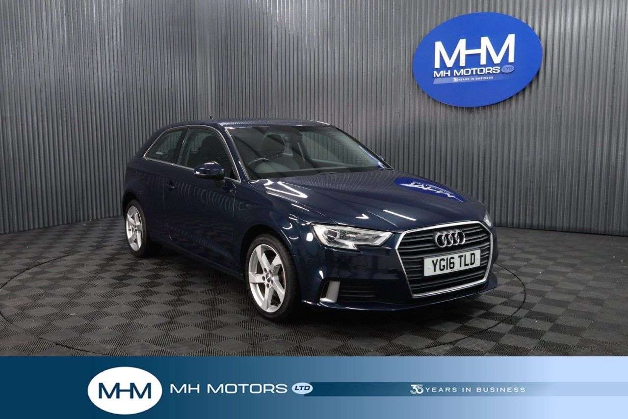 A 2016 AUDI A3 1.6 TDI Sport Hatchback 3dr Diesel Manual Euro 6 (s/s) (110 ps) GOOD SERVIC A 2016 AUDI A3 1.6 TDI Sport Hatchback 3dr Diesel Manual Euro 6 (s/s) (110 ps) GOOD SERVIC