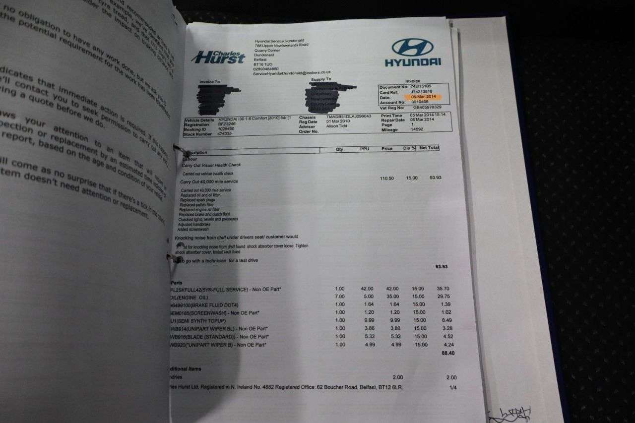 2010 HYUNDAI I30 2010 HYUNDAI I30