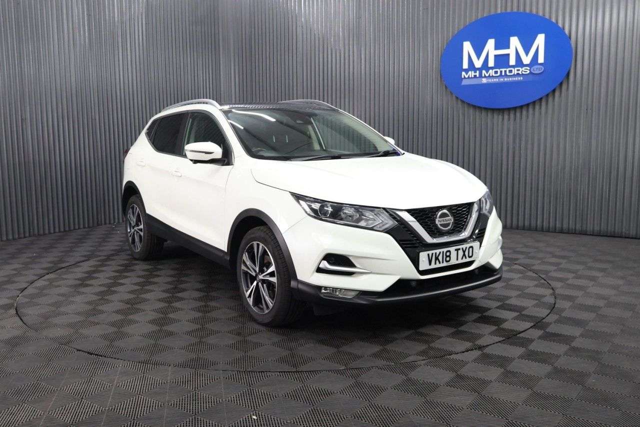 A 2018 NISSAN QASHQAI 1.5 dCi N-Connecta SUV 5dr Diesel Manual Euro 6 (s/s) (110 ps) GOOD MOT / R A 2018 NISSAN QASHQAI 1.5 dCi N-Connecta SUV 5dr Diesel Manual Euro 6 (s/s) (110 ps) GOOD MOT / R