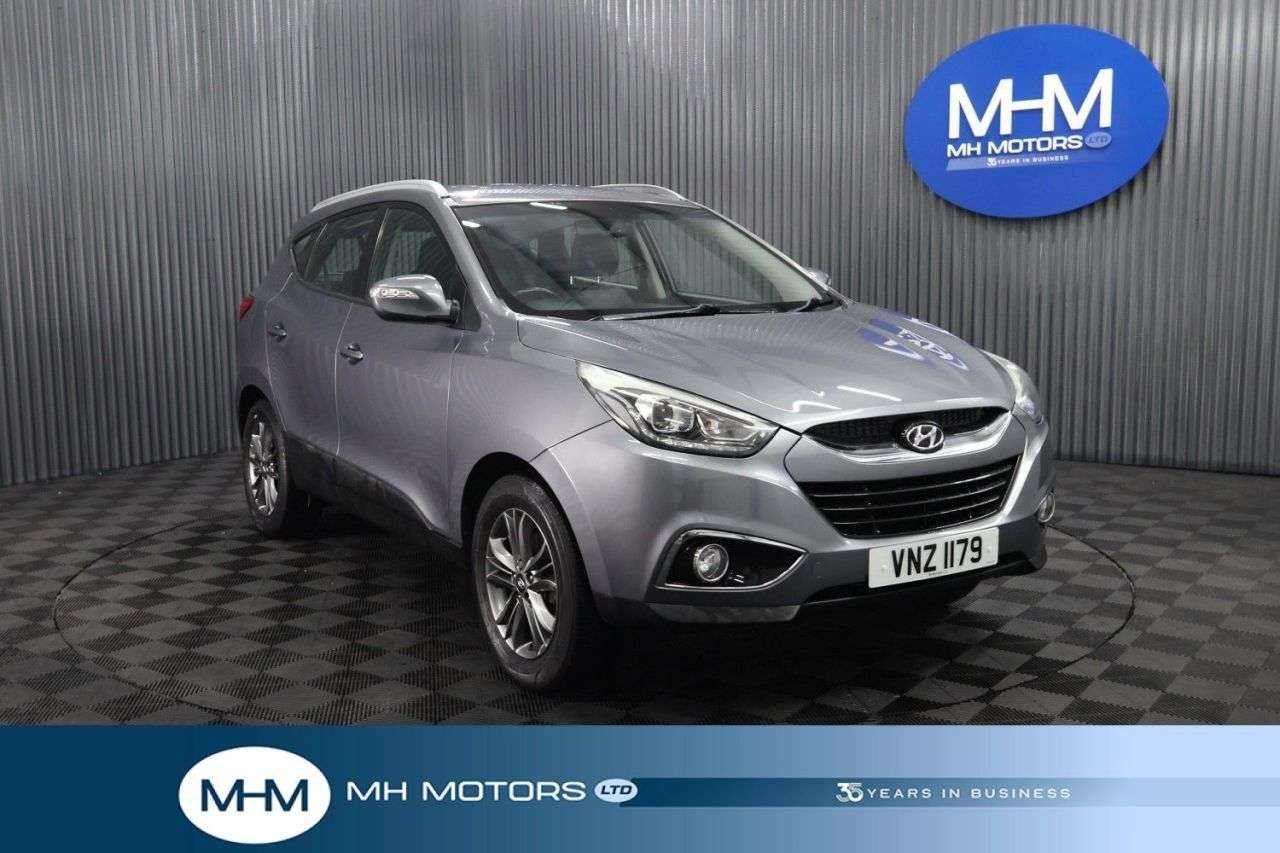 A 2015 HYUNDAI IX35 1.7 CRDi SE SUV 5dr Diesel Manual Euro 5 (s/s) (115 ps) LONG MOT / CRUISE C A 2015 HYUNDAI IX35 1.7 CRDi SE SUV 5dr Diesel Manual Euro 5 (s/s) (115 ps) LONG MOT / CRUISE C