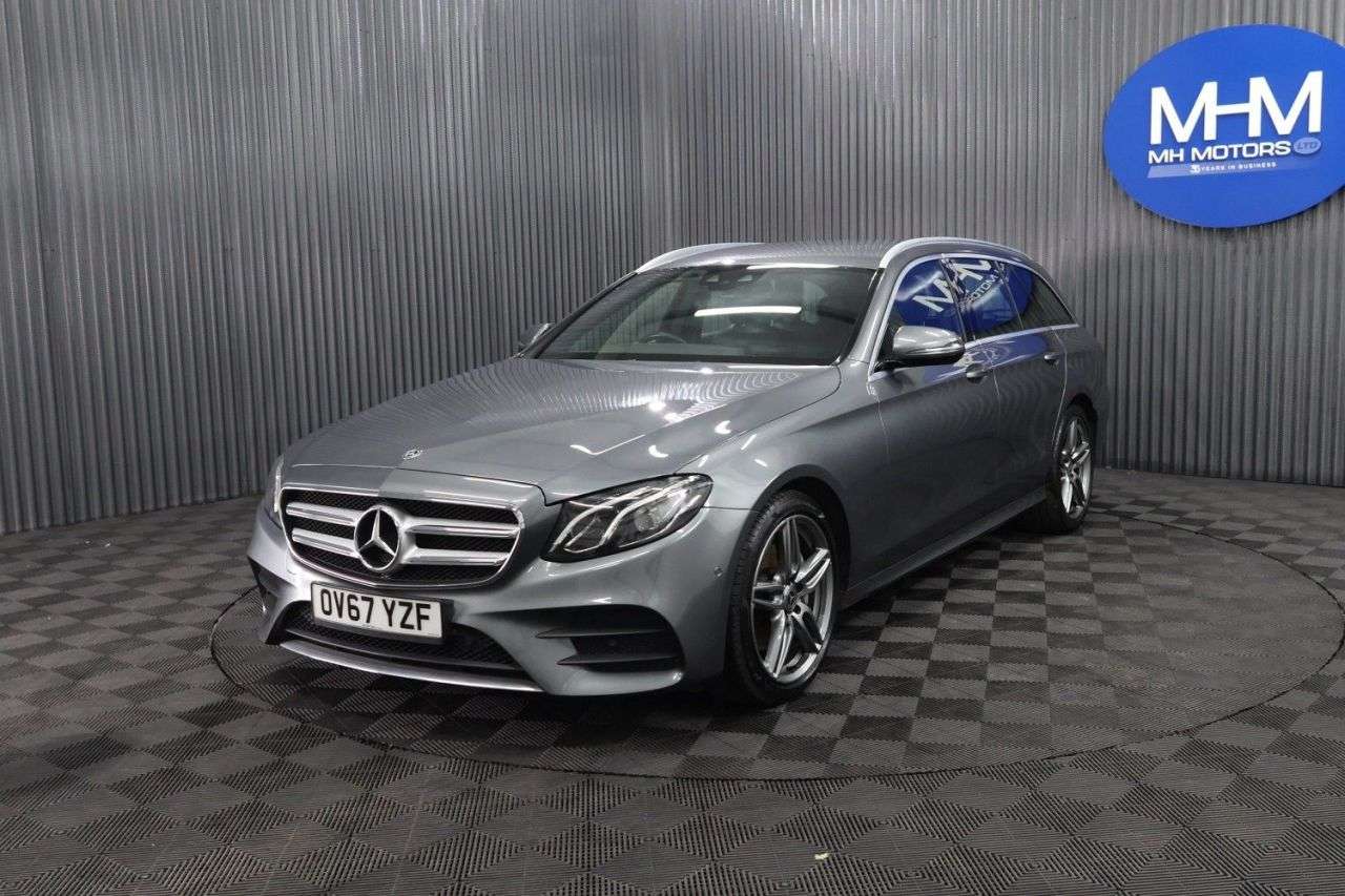 A 2018 MERCEDES-BENZ E CLASS 2.0 E220d AMG Line Estate 5dr Diesel G-Tronic+ Euro 6 (s/s) (194 ps) LONG M A 2018 MERCEDES-BENZ E CLASS 2.0 E220d AMG Line Estate 5dr Diesel G-Tronic+ Euro 6 (s/s) (194 ps) LONG M