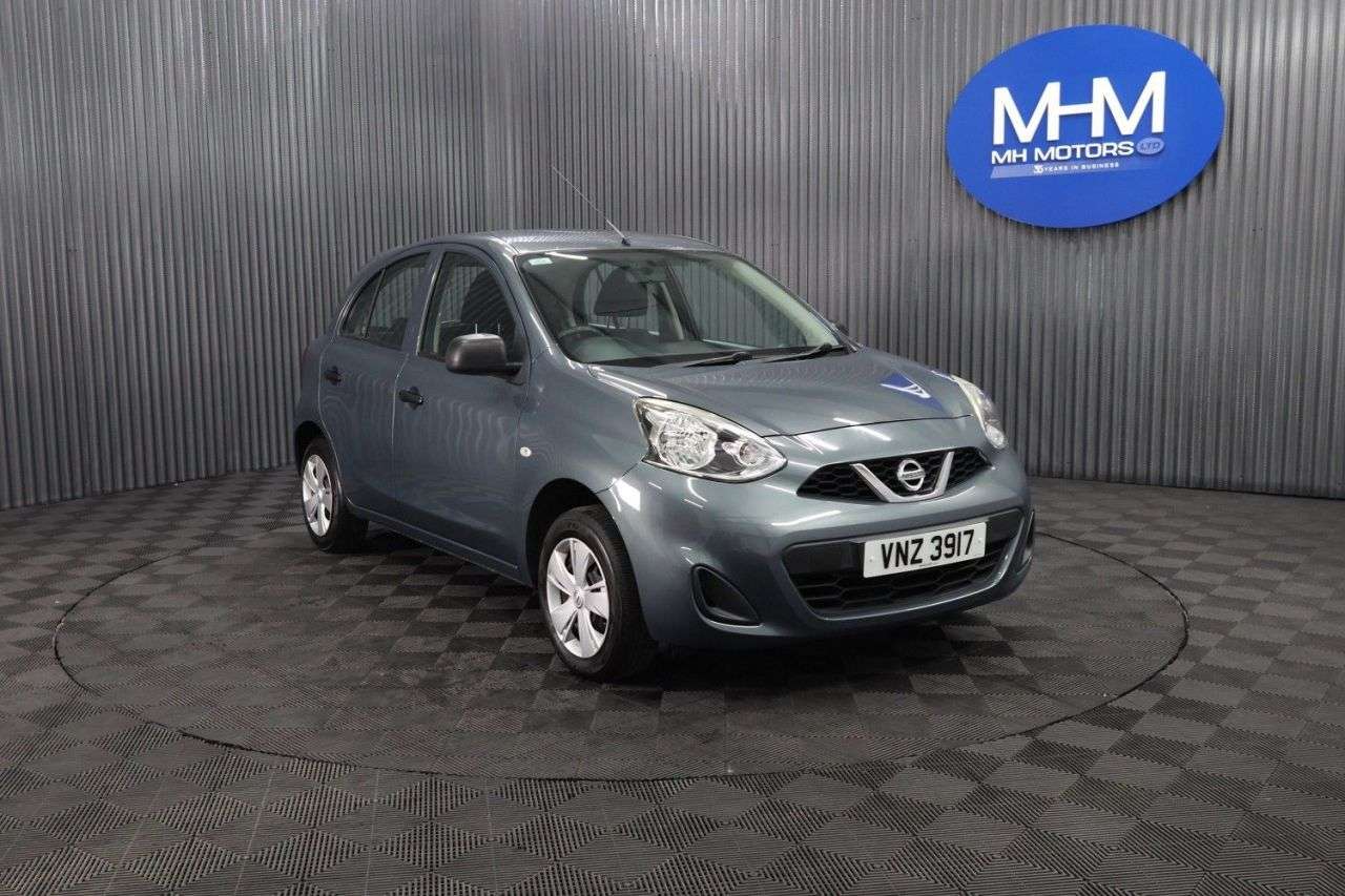 A 2015 NISSAN MICRA 1.2 Visia Hatchback 5dr Petrol Manual Euro 5 (80 ps) 35 PER YEAR TAX / LOW A 2015 NISSAN MICRA 1.2 Visia Hatchback 5dr Petrol Manual Euro 5 (80 ps) 35 PER YEAR TAX / LOW