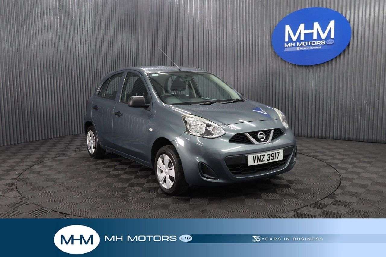 A 2015 NISSAN MICRA 1.2 Visia Hatchback 5dr Petrol Manual Euro 5 (80 ps) 35 PER YEAR TAX / LOW A 2015 NISSAN MICRA 1.2 Visia Hatchback 5dr Petrol Manual Euro 5 (80 ps) 35 PER YEAR TAX / LOW
