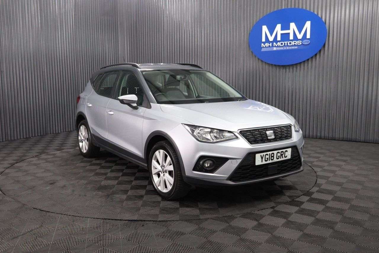 A 2018 SEAT ARONA 1.6 TDI SE Technology Lux SUV 5dr Diesel Manual Euro 6 (s/s) (115 ps) LONG A 2018 SEAT ARONA 1.6 TDI SE Technology Lux SUV 5dr Diesel Manual Euro 6 (s/s) (115 ps) LONG