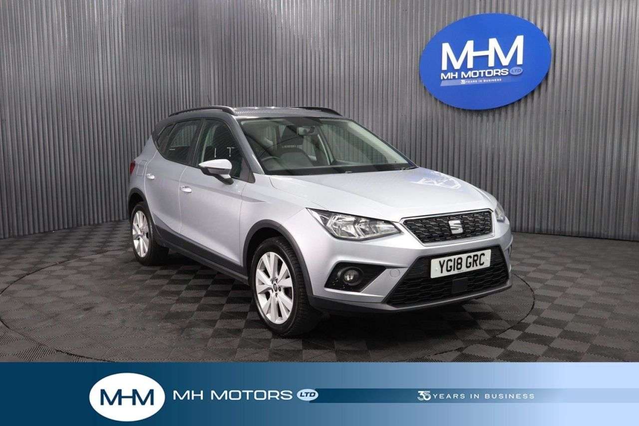 A 2018 SEAT ARONA 1.6 TDI SE Technology Lux SUV 5dr Diesel Manual Euro 6 (s/s) (115 ps) LONG A 2018 SEAT ARONA 1.6 TDI SE Technology Lux SUV 5dr Diesel Manual Euro 6 (s/s) (115 ps) LONG