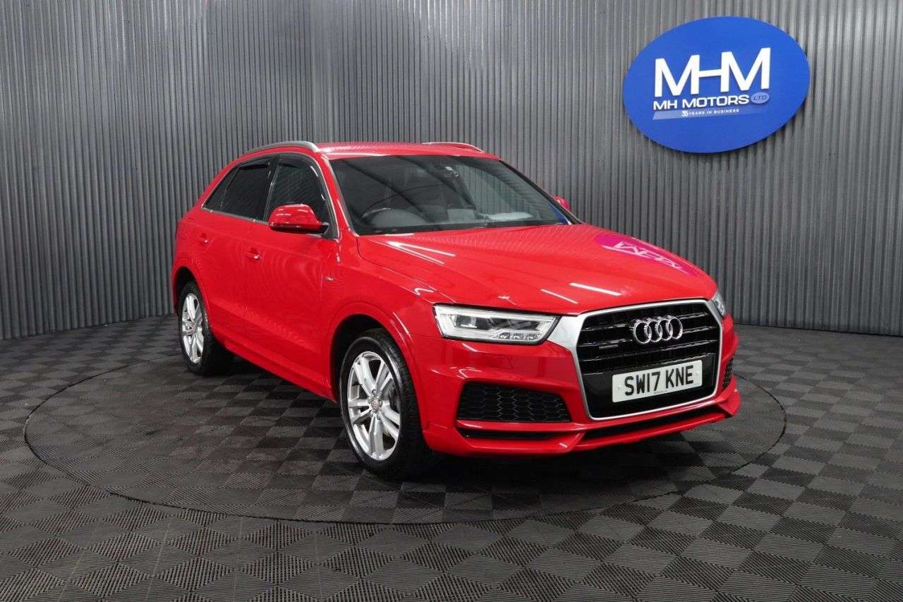 A 2017 AUDI Q3 2.0 TDI S line Edition SUV 5dr Diesel Manual quattro Euro 6 (s/s) (150 ps) A 2017 AUDI Q3 2.0 TDI S line Edition SUV 5dr Diesel Manual quattro Euro 6 (s/s) (150 ps)