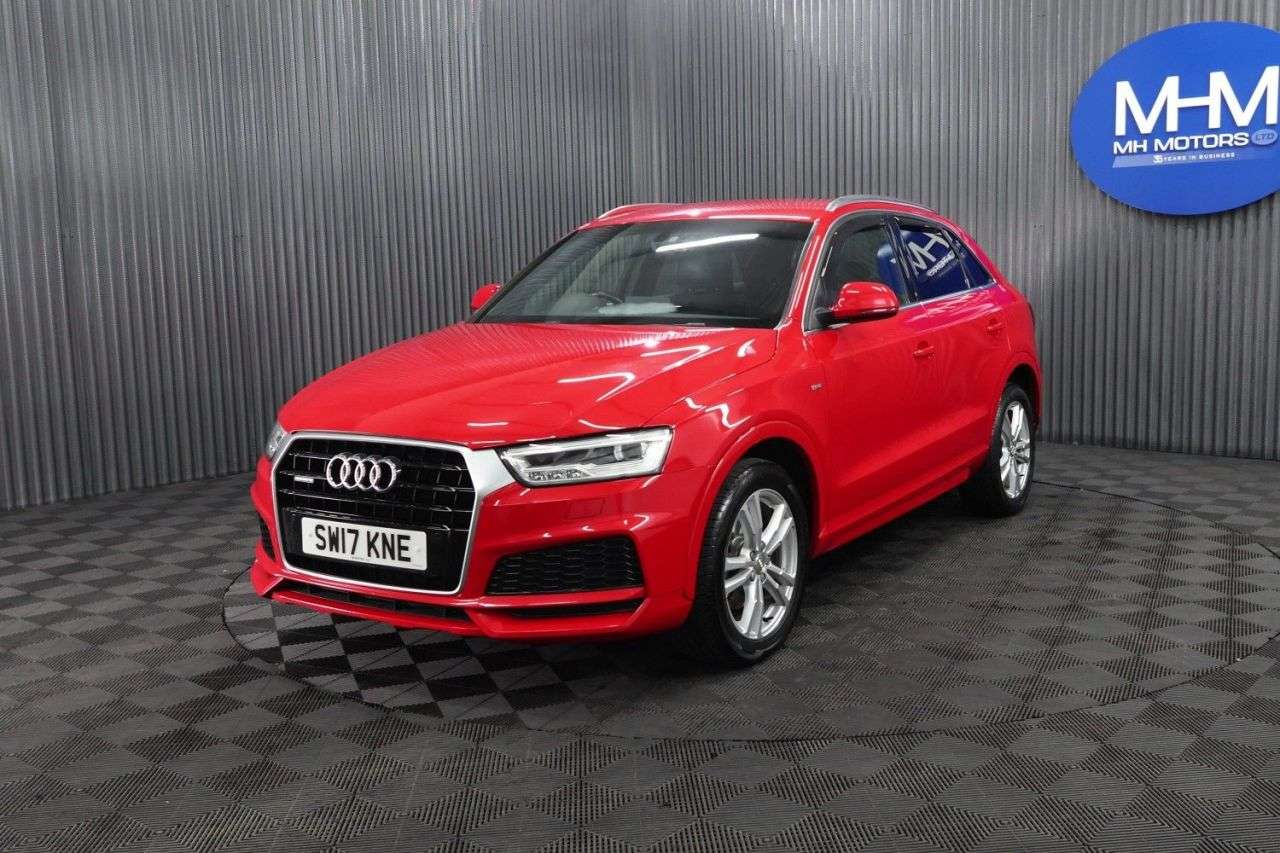 A 2017 AUDI Q3 2.0 TDI S line Edition SUV 5dr Diesel Manual quattro Euro 6 (s/s) (150 ps) A 2017 AUDI Q3 2.0 TDI S line Edition SUV 5dr Diesel Manual quattro Euro 6 (s/s) (150 ps)