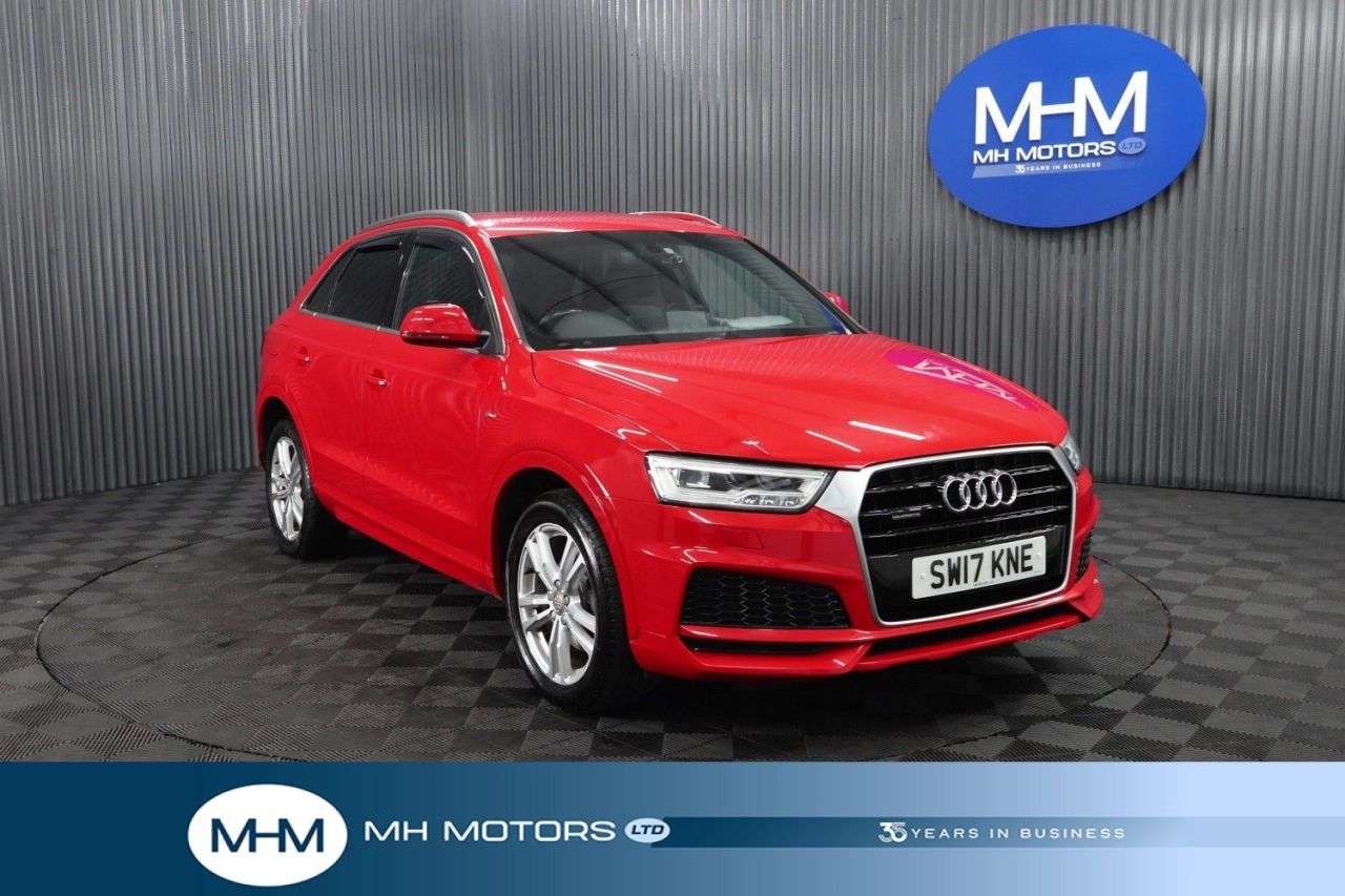 A 2017 AUDI Q3 2.0 TDI S line Edition SUV 5dr Diesel Manual quattro Euro 6 (s/s) (150 ps) A 2017 AUDI Q3 2.0 TDI S line Edition SUV 5dr Diesel Manual quattro Euro 6 (s/s) (150 ps)