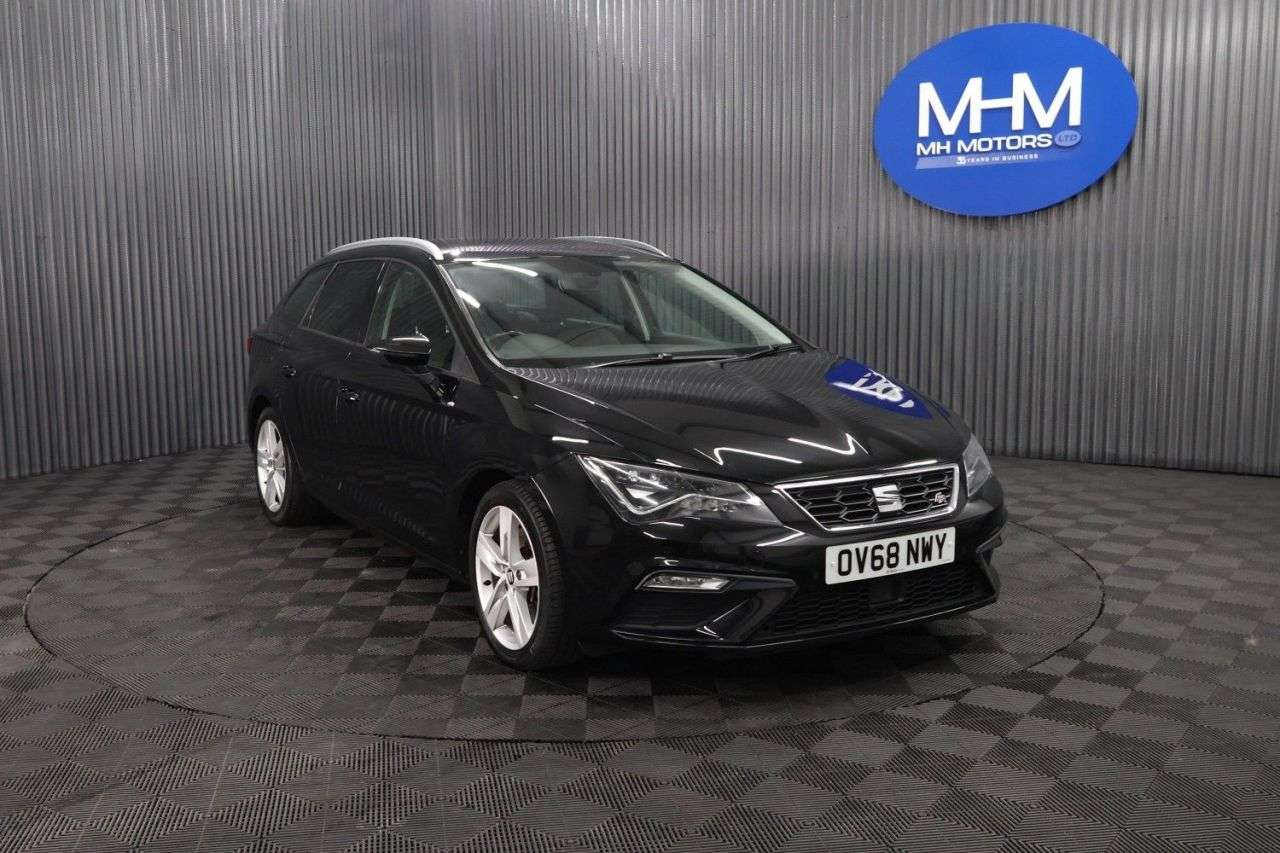 A 2018 SEAT LEON 2.0 TSI FR Sport ST 5dr Petrol DSG Euro 6 (s/s) (190 ps) LOW MILEAGE FR EDI A 2018 SEAT LEON 2.0 TSI FR Sport ST 5dr Petrol DSG Euro 6 (s/s) (190 ps) LOW MILEAGE FR EDI
