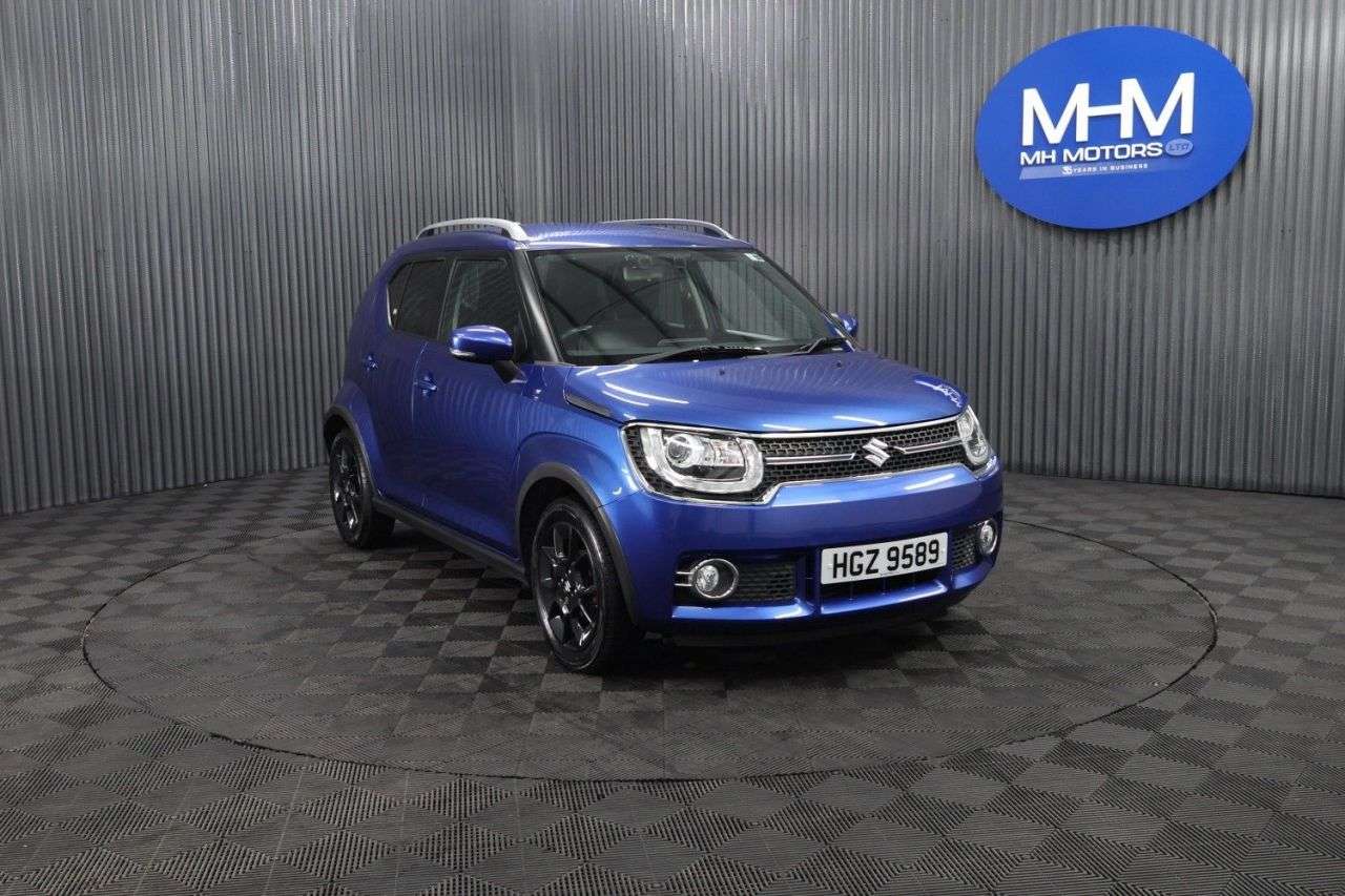 A 2017 SUZUKI IGNIS 1.2 Dualjet MHEV SZ5 Hatchback 5dr Petrol Hybrid Manual ALLGRIP Euro 6 (s/s A 2017 SUZUKI IGNIS 1.2 Dualjet MHEV SZ5 Hatchback 5dr Petrol Hybrid Manual ALLGRIP Euro 6 (s/s
