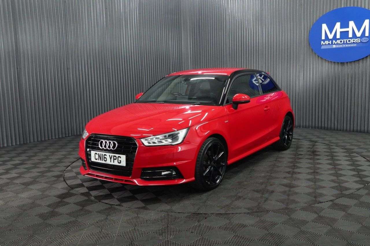 A 2016 AUDI A1 1.6 TDI Black Edition Hatchback 3dr Diesel Manual Euro 6 (s/s) (116 ps) LON A 2016 AUDI A1 1.6 TDI Black Edition Hatchback 3dr Diesel Manual Euro 6 (s/s) (116 ps) LON