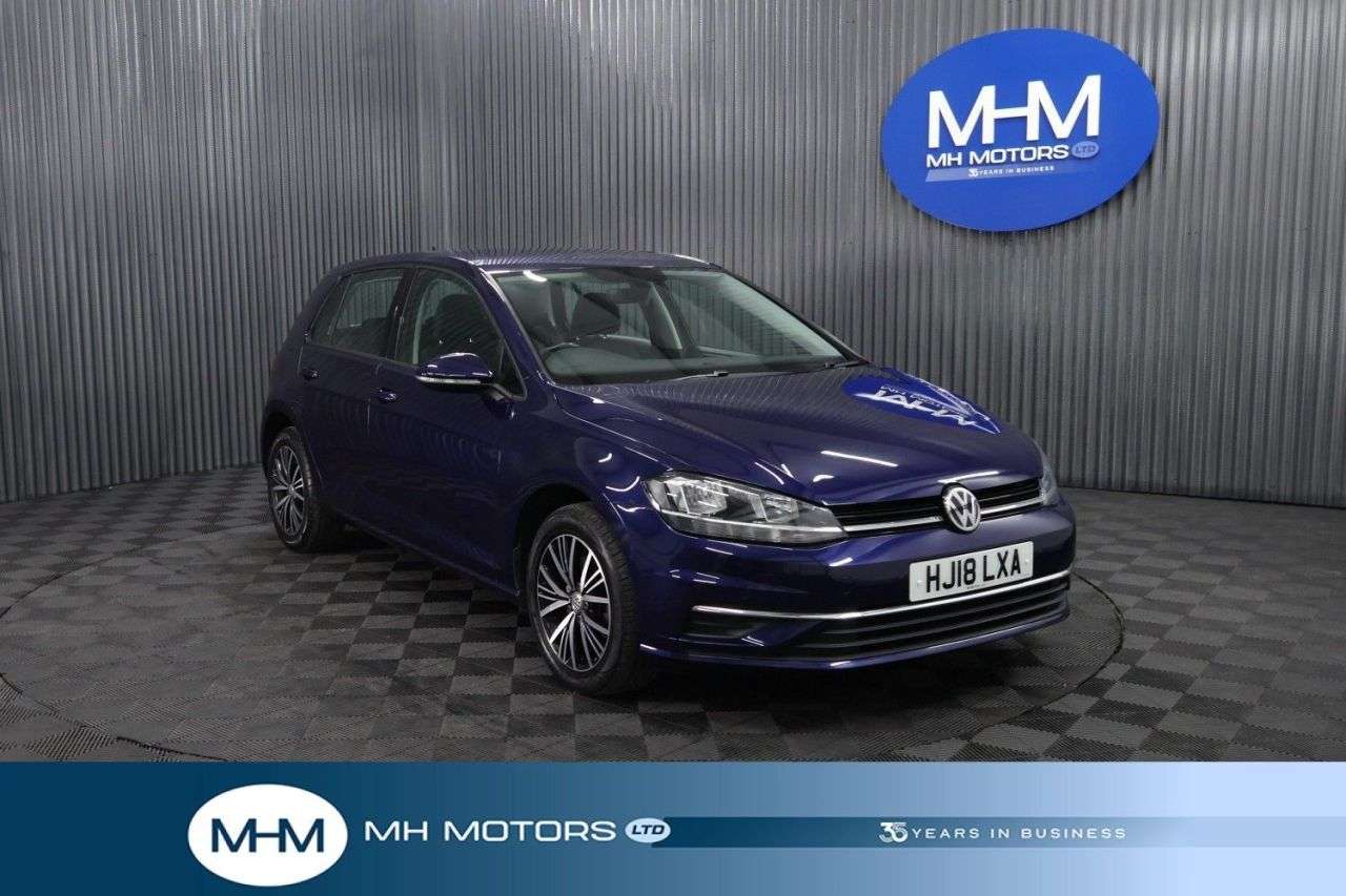 A 2018 VOLKSWAGEN GOLF 1.6 TDI SE Nav Hatchback 5dr Diesel Manual Euro 6 (s/s) (115 ps) LONG MOT / A 2018 VOLKSWAGEN GOLF 1.6 TDI SE Nav Hatchback 5dr Diesel Manual Euro 6 (s/s) (115 ps) LONG MOT /