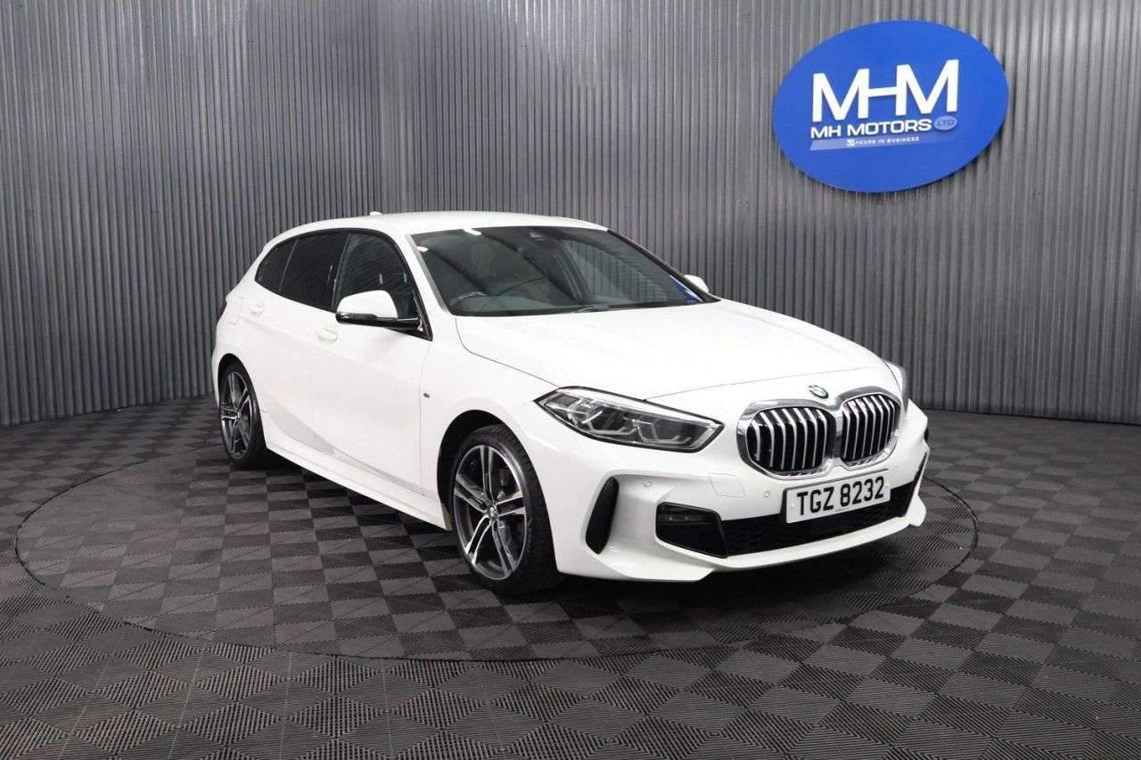 A 2021 BMW 1 SERIES 1.5 116d M Sport Hatchback 5dr Diesel DCT Euro 6 (s/s) (116 ps) FULL LEATHE A 2021 BMW 1 SERIES 1.5 116d M Sport Hatchback 5dr Diesel DCT Euro 6 (s/s) (116 ps) FULL LEATHE