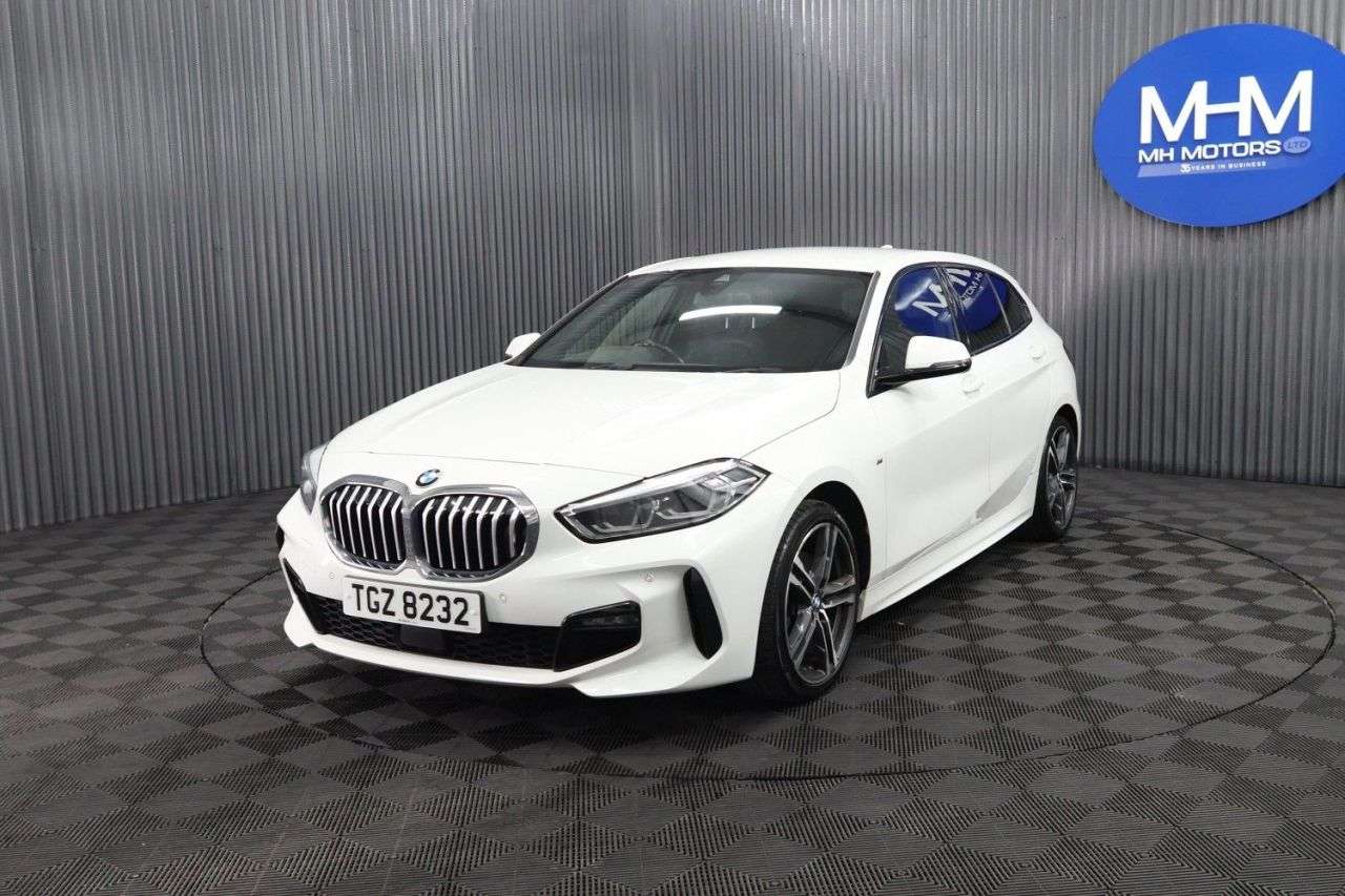 A 2021 BMW 1 SERIES 1.5 116d M Sport Hatchback 5dr Diesel DCT Euro 6 (s/s) (116 ps) FULL LEATHE A 2021 BMW 1 SERIES 1.5 116d M Sport Hatchback 5dr Diesel DCT Euro 6 (s/s) (116 ps) FULL LEATHE