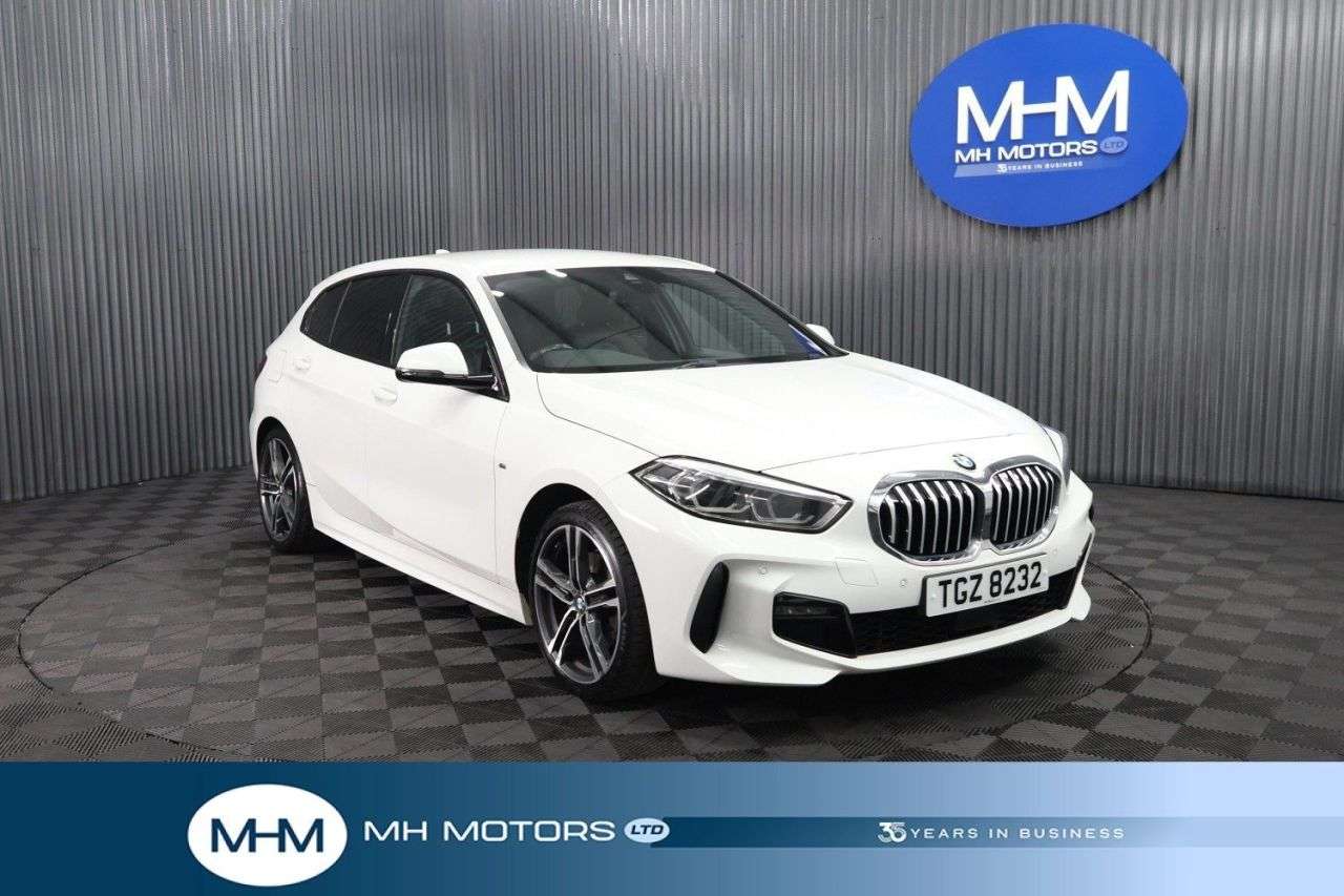 A 2021 BMW 1 SERIES 1.5 116d M Sport Hatchback 5dr Diesel DCT Euro 6 (s/s) (116 ps) FULL LEATHE A 2021 BMW 1 SERIES 1.5 116d M Sport Hatchback 5dr Diesel DCT Euro 6 (s/s) (116 ps) FULL LEATHE