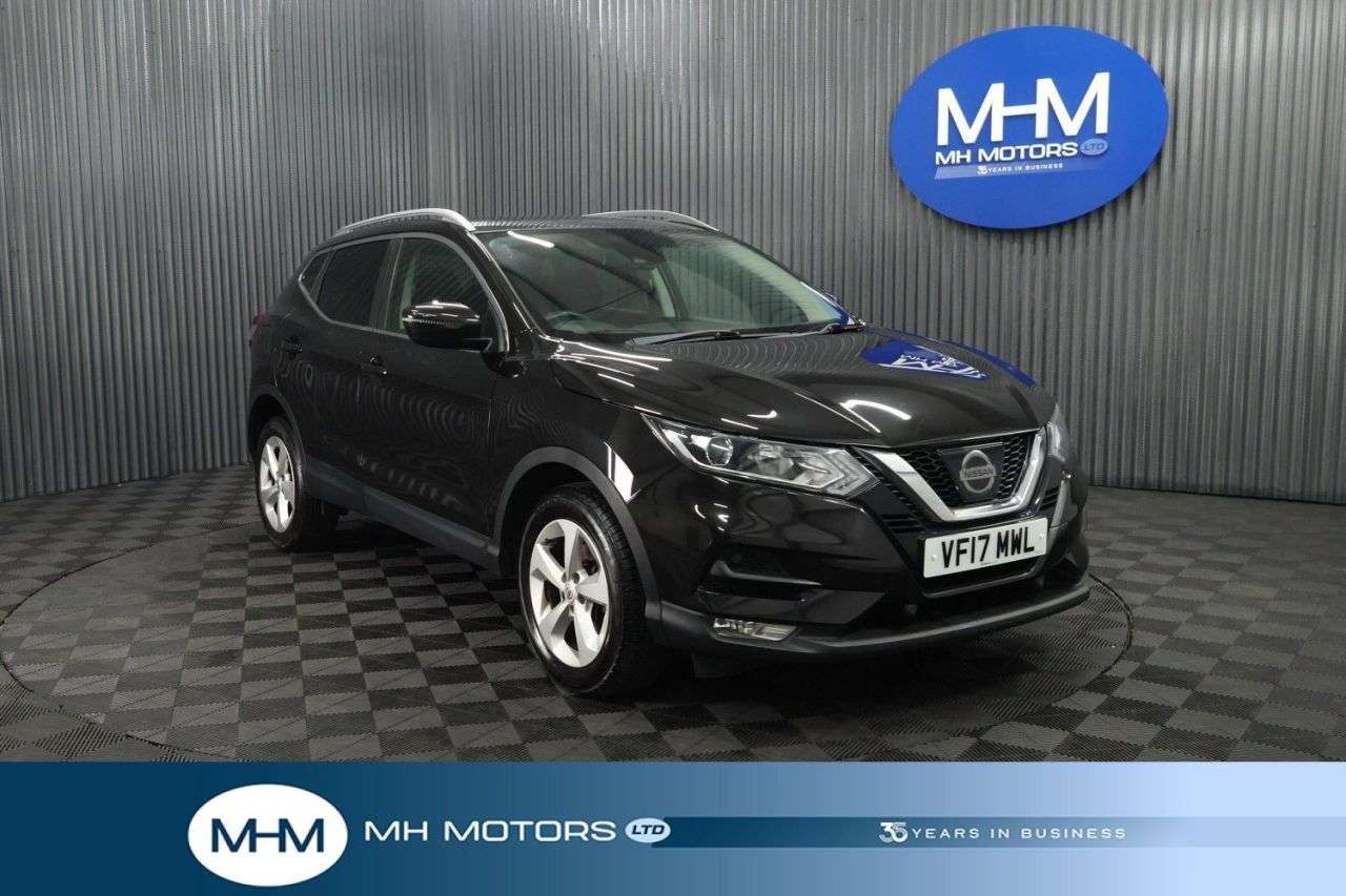A 2017 NISSAN QASHQAI 1.5 dCi Acenta SUV 5dr Diesel Manual Euro 6 (s/s) (110 ps) LONG MOT / REAR A 2017 NISSAN QASHQAI 1.5 dCi Acenta SUV 5dr Diesel Manual Euro 6 (s/s) (110 ps) LONG MOT / REAR