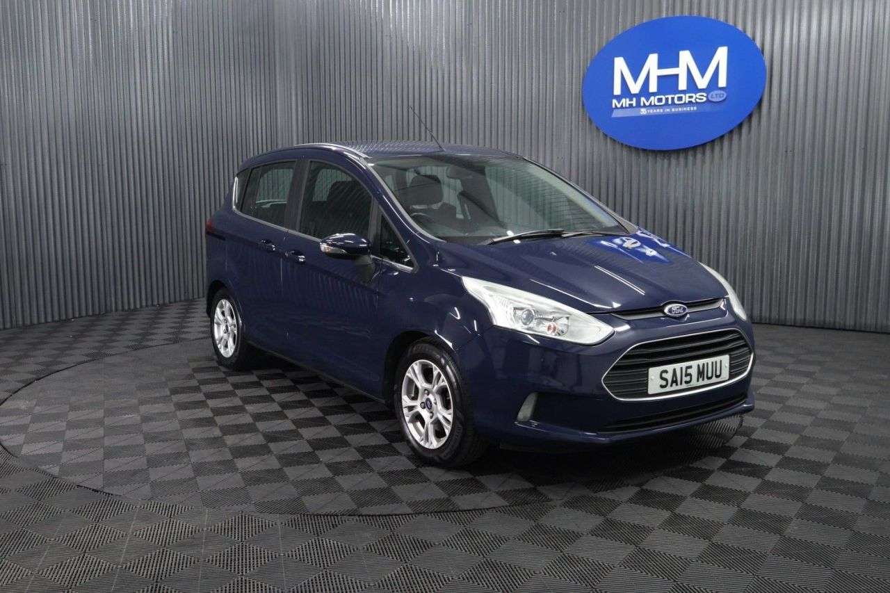 A 2015 FORD B-MAX 1.5 TDCi Zetec MPV 5dr Diesel Manual Euro 5 (75 ps) LONG MOT / LOW ROAD TAX A 2015 FORD B-MAX 1.5 TDCi Zetec MPV 5dr Diesel Manual Euro 5 (75 ps) LONG MOT / LOW ROAD TAX