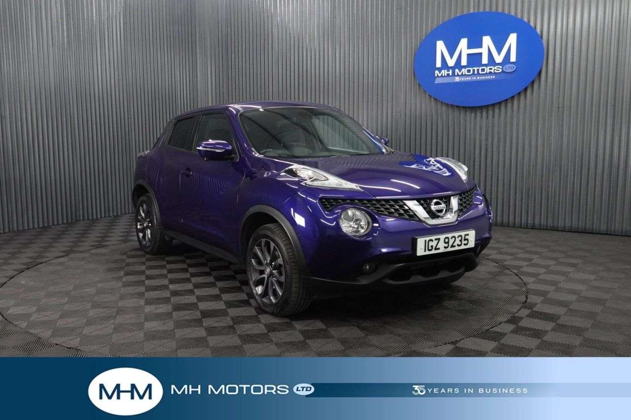 A 2018 NISSAN JUKE 1.5 dCi Tekna SUV 5dr Diesel Manual Euro 6 (s/s) (110 ps) LOW INSURANCE GRO A 2018 NISSAN JUKE 1.5 dCi Tekna SUV 5dr Diesel Manual Euro 6 (s/s) (110 ps) LOW INSURANCE GRO