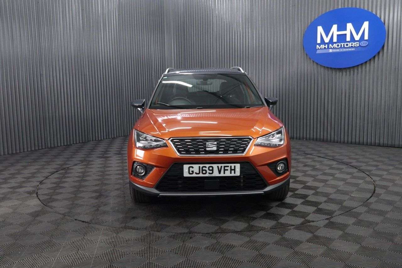 A 2019 SEAT ARONA 1.0 TSI GPF XCELLENCE Lux SUV 5dr Petrol DSG Euro 6 (s/s) (115 ps) LONG MOT A 2019 SEAT ARONA 1.0 TSI GPF XCELLENCE Lux SUV 5dr Petrol DSG Euro 6 (s/s) (115 ps) LONG MOT