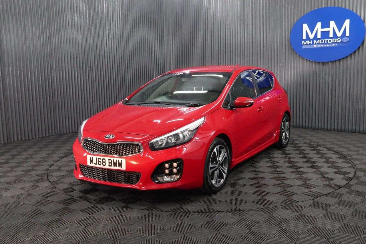 A 2018 KIA CEED 1.6 CRDi GT-Line Hatchback 5dr Diesel Manual Euro 6 (s/s) (134 bhp) EASY TO A 2018 KIA CEED 1.6 CRDi GT-Line Hatchback 5dr Diesel Manual Euro 6 (s/s) (134 bhp) EASY TO