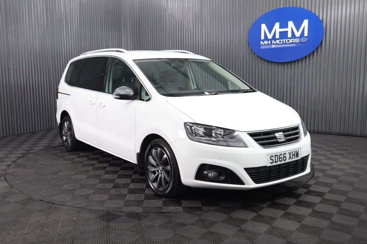 A 2016 SEAT ALHAMBRA 2.0 TDI Ecomotive Connect MPV 5dr Diesel Manual Euro 6 (s/s) (150 ps) GOOD A 2016 SEAT ALHAMBRA 2.0 TDI Ecomotive Connect MPV 5dr Diesel Manual Euro 6 (s/s) (150 ps) GOOD