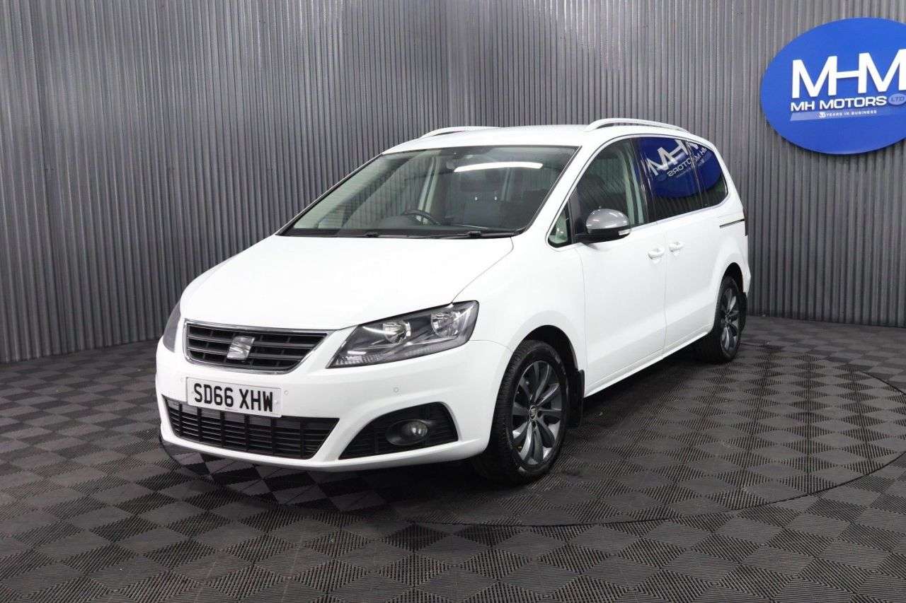 A 2016 SEAT ALHAMBRA 2.0 TDI Ecomotive Connect MPV 5dr Diesel Manual Euro 6 (s/s) (150 ps) GOOD A 2016 SEAT ALHAMBRA 2.0 TDI Ecomotive Connect MPV 5dr Diesel Manual Euro 6 (s/s) (150 ps) GOOD