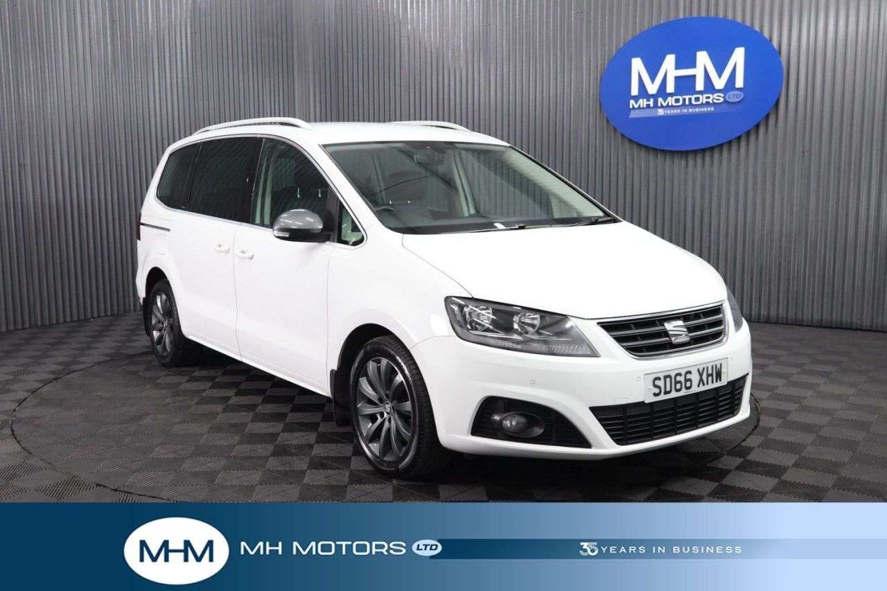 A 2016 SEAT ALHAMBRA 2.0 TDI Ecomotive Connect MPV 5dr Diesel Manual Euro 6 (s/s) (150 ps) GOOD A 2016 SEAT ALHAMBRA 2.0 TDI Ecomotive Connect MPV 5dr Diesel Manual Euro 6 (s/s) (150 ps) GOOD