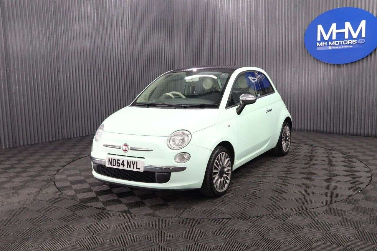 A 2014 FIAT 500 1.2 8V Cult Hatchback 3dr Petrol Manual Euro 6 (s/s) (69 bhp) LEATHER INTER A 2014 FIAT 500 1.2 8V Cult Hatchback 3dr Petrol Manual Euro 6 (s/s) (69 bhp) LEATHER INTER