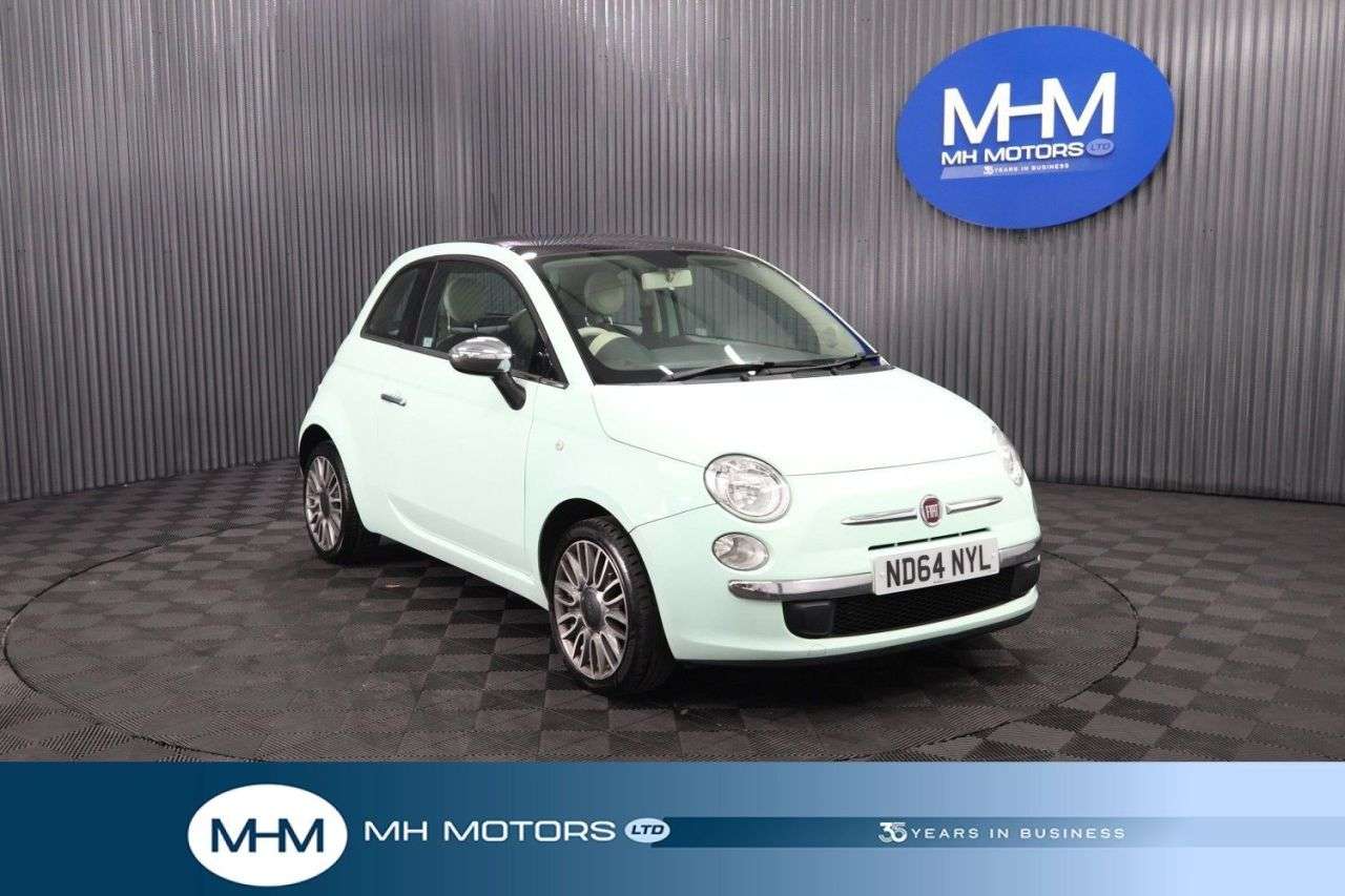 A 2014 FIAT 500 1.2 8V Cult Hatchback 3dr Petrol Manual Euro 6 (s/s) (69 bhp) LEATHER INTER A 2014 FIAT 500 1.2 8V Cult Hatchback 3dr Petrol Manual Euro 6 (s/s) (69 bhp) LEATHER INTER