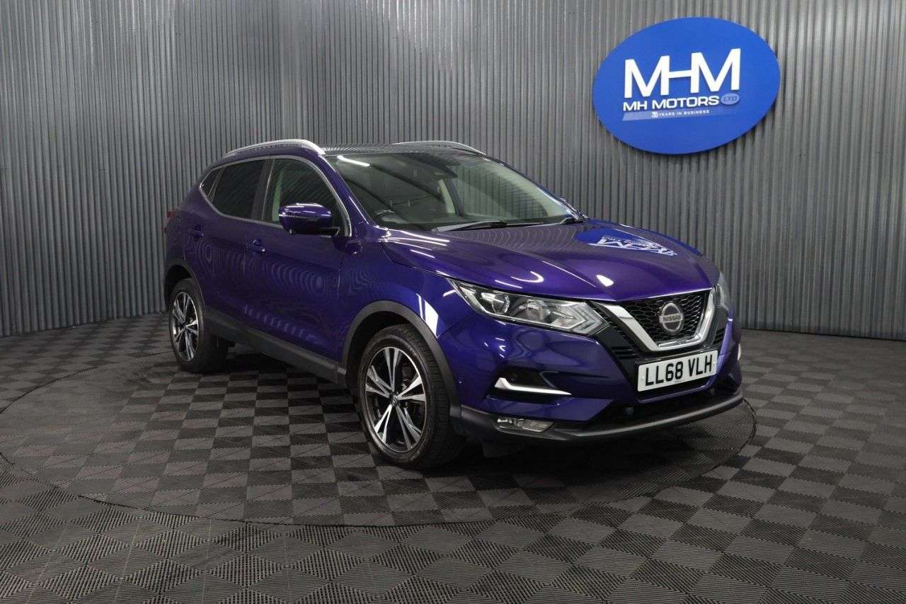 A 2018 NISSAN QASHQAI 1.5 dCi N-Connecta SUV 5dr Diesel Manual Euro 6 (s/s) (115 ps) LONG MOT / P A 2018 NISSAN QASHQAI 1.5 dCi N-Connecta SUV 5dr Diesel Manual Euro 6 (s/s) (115 ps) LONG MOT / P