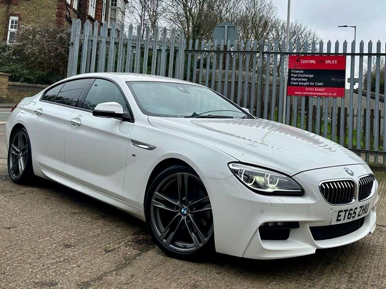 A 2015 BMW 6 SERIES GRAN COUPE 3.0 640d M Sport Saloon 4dr Diesel Auto Euro 6 (s/s) (313 ps) A 2015 BMW 6 SERIES GRAN COUPE 3.0 640d M Sport Saloon 4dr Diesel Auto Euro 6 (s/s) (313 ps)