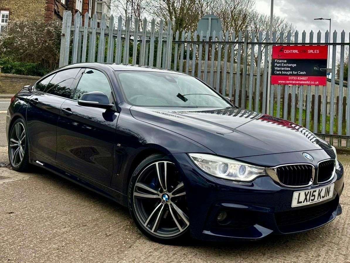 A 2015 BMW 4 SERIES GRAN COUPE 3.0 430d M Sport Hatchback 5dr Diesel Auto Euro 6 (s/s) (258 ps) A 2015 BMW 4 SERIES GRAN COUPE 3.0 430d M Sport Hatchback 5dr Diesel Auto Euro 6 (s/s) (258 ps)