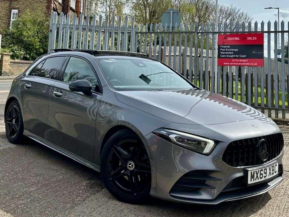 A 2019 MERCEDES-BENZ A-CLASS 1.5 A180d AMG Line (Premium Plus) Hatchback 5dr Diesel 7G-DCT Euro 6 (s/s) A 2019 MERCEDES-BENZ A-CLASS 1.5 A180d AMG Line (Premium Plus) Hatchback 5dr Diesel 7G-DCT Euro 6 (s/s)