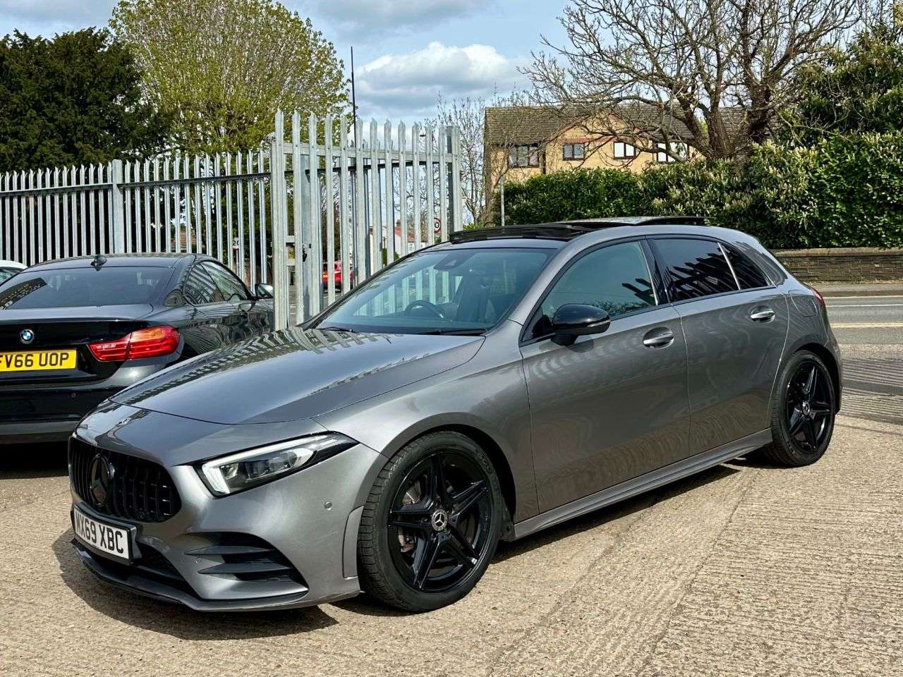 A 2019 MERCEDES-BENZ A-CLASS 1.5 A180d AMG Line (Premium Plus) Hatchback 5dr Diesel 7G-DCT Euro 6 (s/s) A 2019 MERCEDES-BENZ A-CLASS 1.5 A180d AMG Line (Premium Plus) Hatchback 5dr Diesel 7G-DCT Euro 6 (s/s)