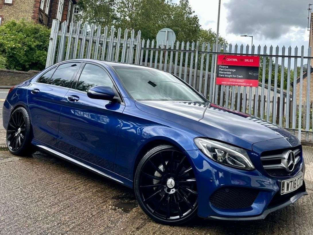 A 2018 MERCEDES-BENZ C-CLASS 2.1 C220d AMG Line Saloon 4dr Diesel G-Tronic+ Euro 6 (s/s) (170 ps) A 2018 MERCEDES-BENZ C-CLASS 2.1 C220d AMG Line Saloon 4dr Diesel G-Tronic+ Euro 6 (s/s) (170 ps)