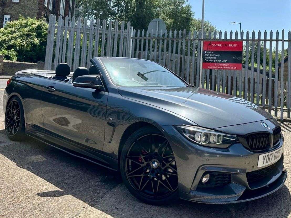 A 2017 BMW 4 SERIES 3.0 430d M Sport Convertible 2dr Diesel Auto Euro 6 (s/s) (258 ps) A 2017 BMW 4 SERIES 3.0 430d M Sport Convertible 2dr Diesel Auto Euro 6 (s/s) (258 ps)