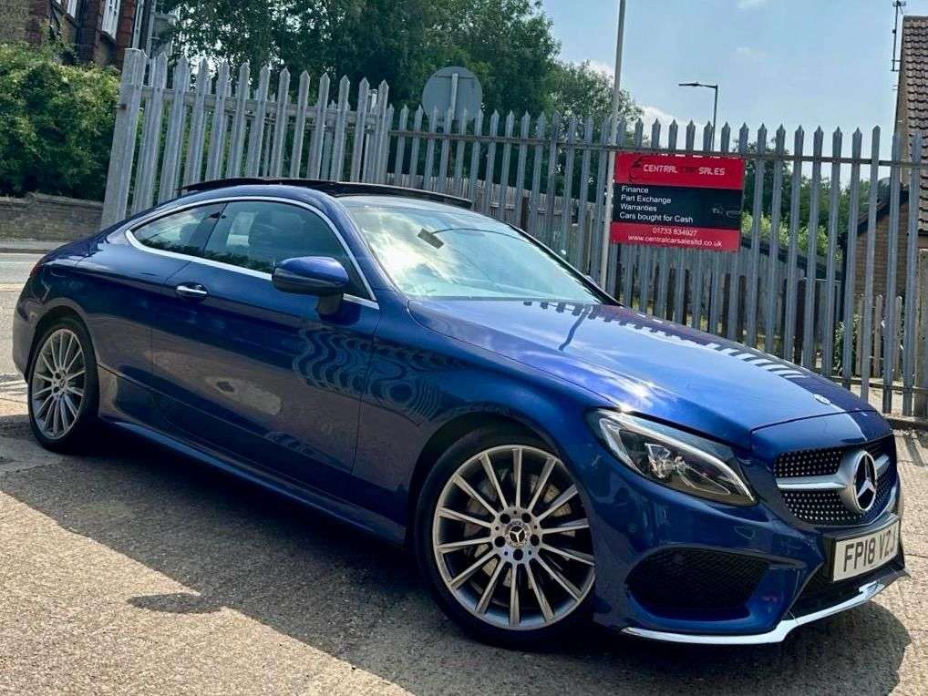 A 2018 MERCEDES-BENZ C CLASS 2.1 C250d AMG Line (Premium Plus) Coupe 2dr Diesel G-Tronic+ Euro 6 (s/s) ( A 2018 MERCEDES-BENZ C CLASS 2.1 C250d AMG Line (Premium Plus) Coupe 2dr Diesel G-Tronic+ Euro 6 (s/s) (