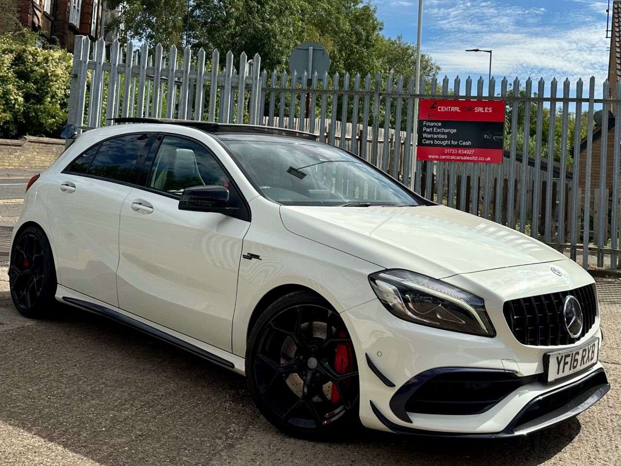 A 2016 MERCEDES-BENZ A CLASS 2.0 A45 AMG (Premium) Hatchback 5dr Petrol SpdS DCT 4MATIC Euro 6 (s/s) (38 A 2016 MERCEDES-BENZ A CLASS 2.0 A45 AMG (Premium) Hatchback 5dr Petrol SpdS DCT 4MATIC Euro 6 (s/s) (38